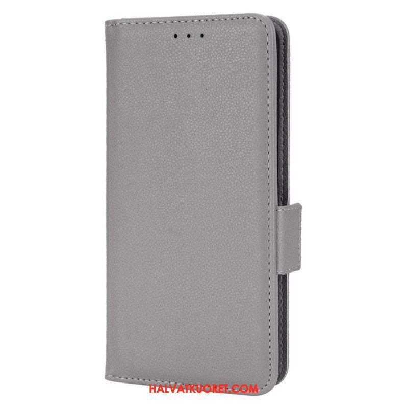 Kotelot Samsung Galaxy M23 5G Litsi Nahkatyyli