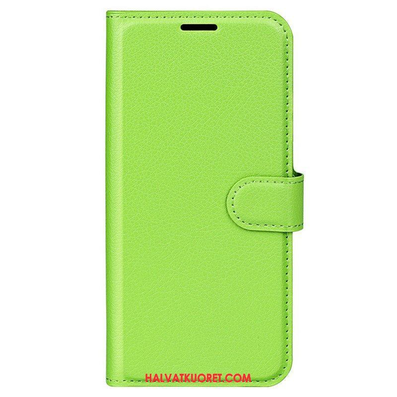 Kotelot Samsung Galaxy M33 5G Litsi Nahkatyyli