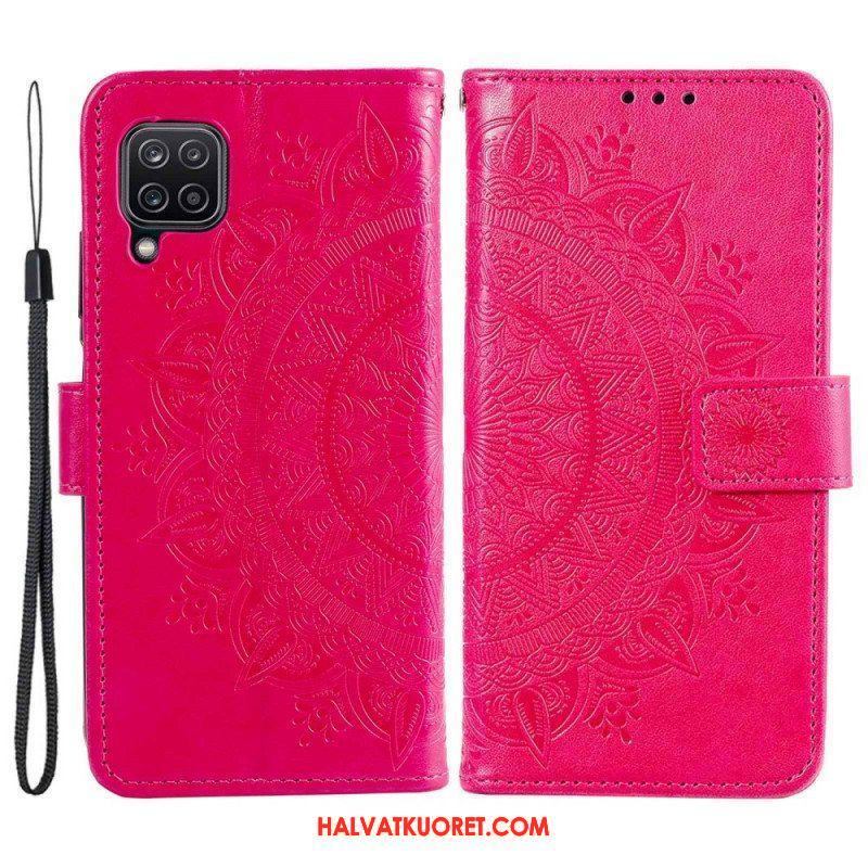 Kotelot Samsung Galaxy M53 5G Auringon Mandala