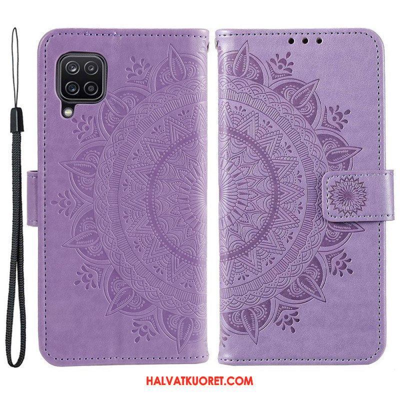 Kotelot Samsung Galaxy M53 5G Auringon Mandala