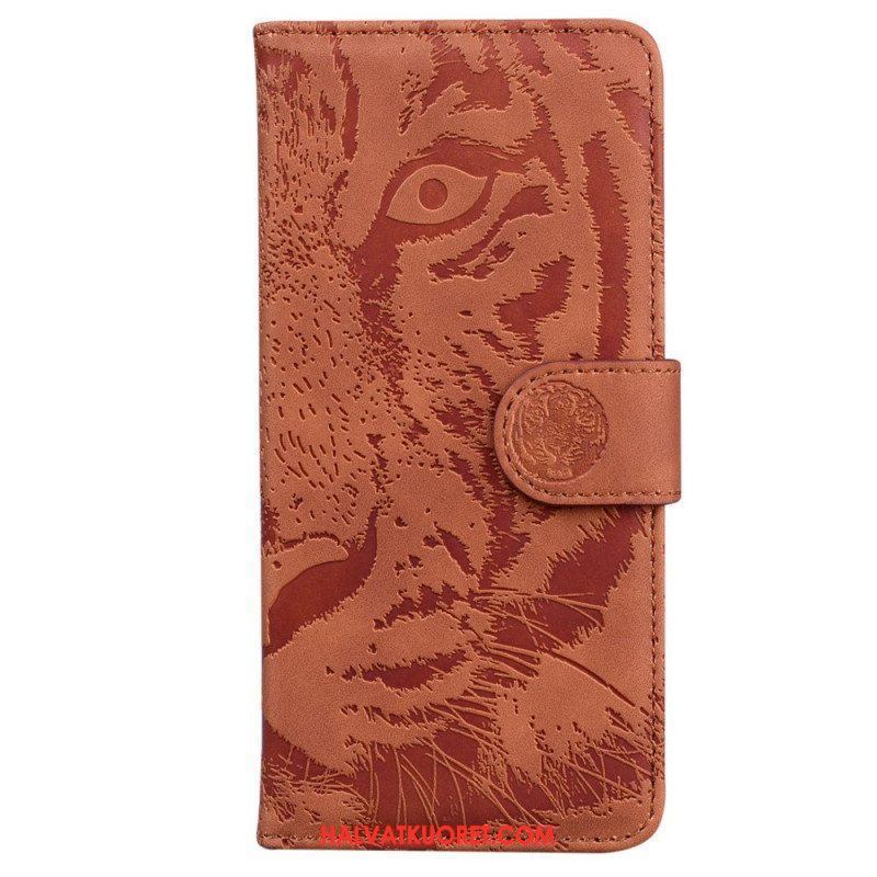 Kotelot Samsung Galaxy M53 5G Tiger Print