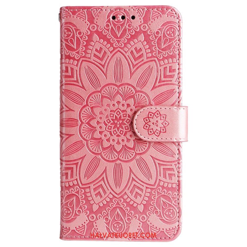 Kotelot Samsung Galaxy M55 5g Mandala Kaulanauhalla Suojakuori