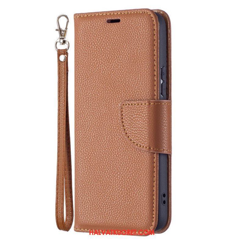 Kotelot Samsung Galaxy S22 5G Litsi Rabat Oblique