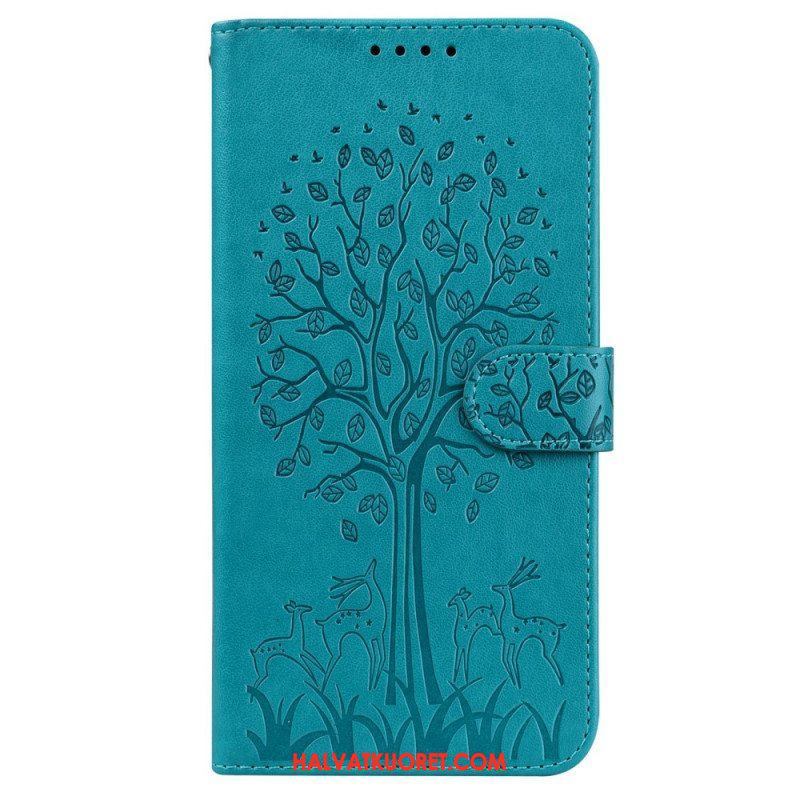 Kotelot Samsung Galaxy S22 Ultra 5G Puu Ja Hirvi