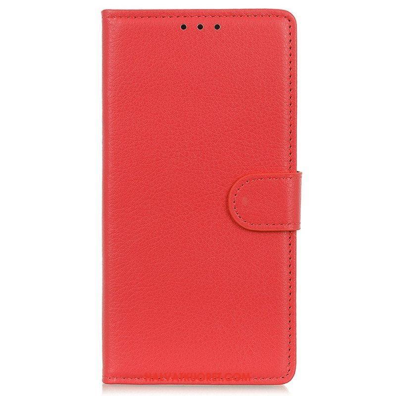 Kotelot Samsung Galaxy S23 5G Perinteinen Keinonahka