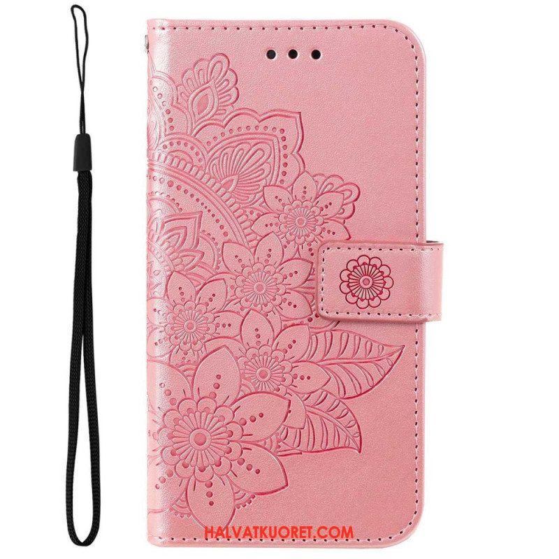 Kotelot Samsung Galaxy S23 5G Suojaketju Kuori Strappy Mandala