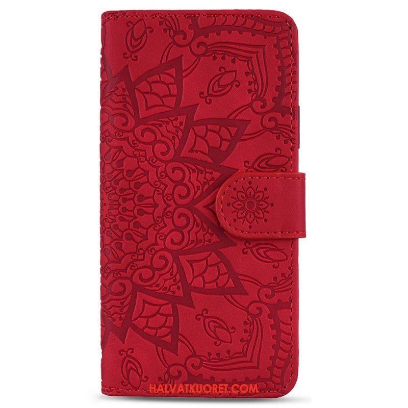 Kotelot Samsung Galaxy S23 5G Suojaketju Kuori Tyylikäs Strappy Mandala