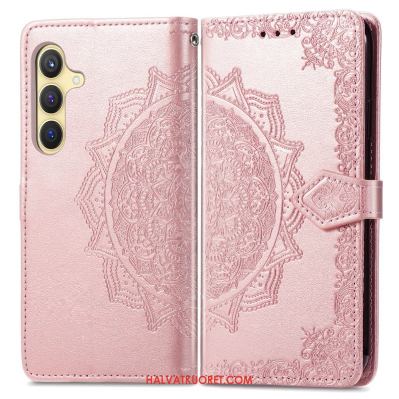 Kotelot Samsung Galaxy S25 5g Barokkityylinen Mandala Kaulanauha