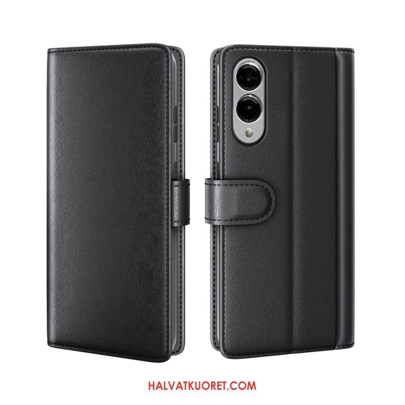 Kotelot Samsung Galaxy S25 5g Edge Aito Nahka