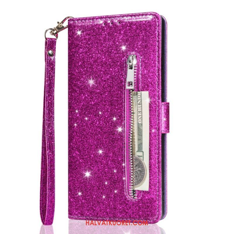 Kotelot Samsung Galaxy S25 5g Edge Paljettilompakko Suojakuori