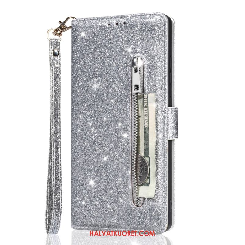 Kotelot Samsung Galaxy S25 5g Edge Paljettilompakko Suojakuori