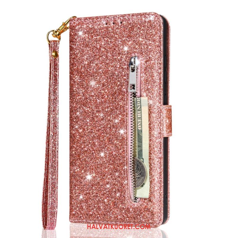 Kotelot Samsung Galaxy S25 5g Edge Paljettilompakko Suojakuori