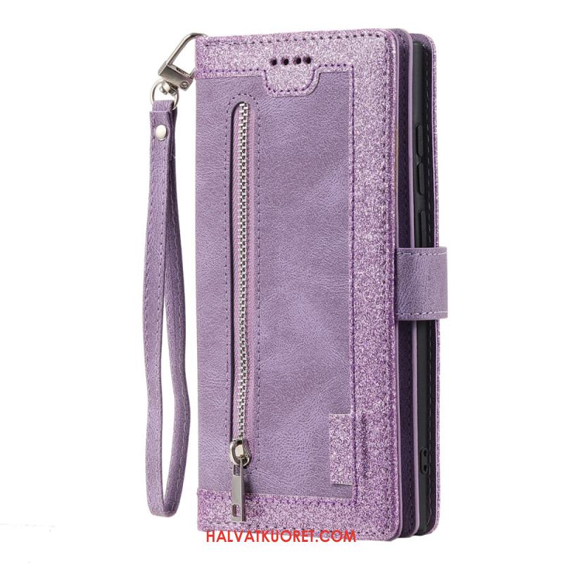 Kotelot Samsung Galaxy S25 5g Edge Puhelinkuoret Vetoketju Lompakko