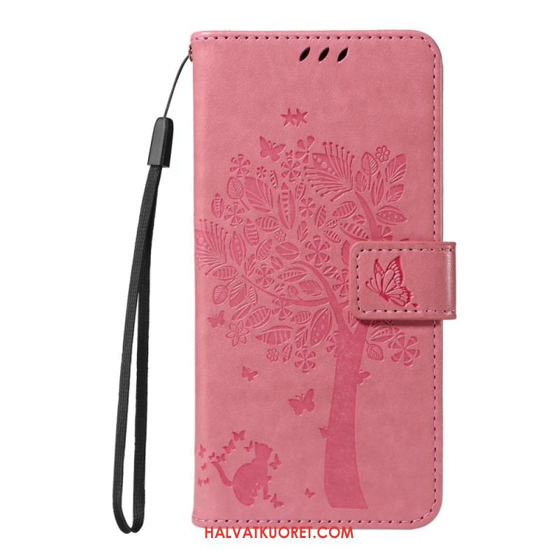 Kotelot Samsung Galaxy S25 5g Edge Puu Ja Kissa Suojakuori