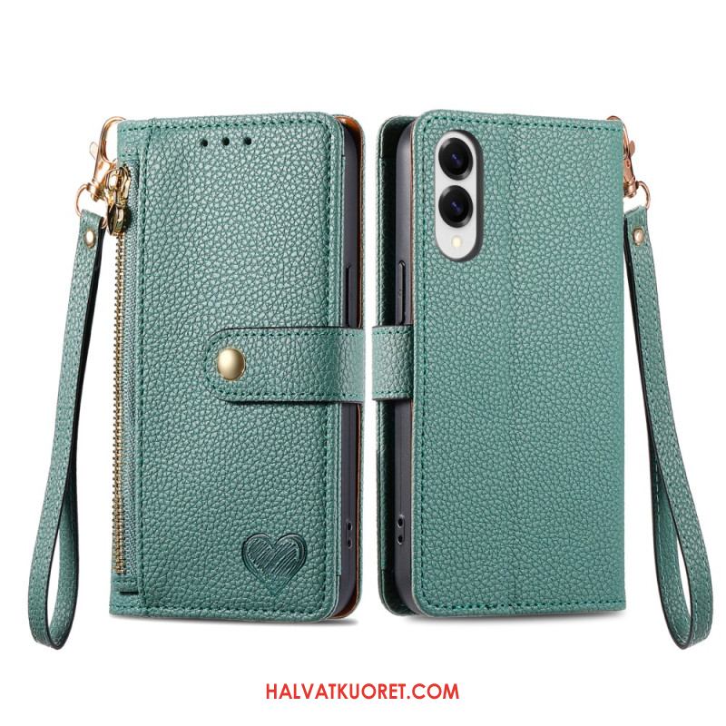 Kotelot Samsung Galaxy S25 5g Edge Rfid-sydänkuvio