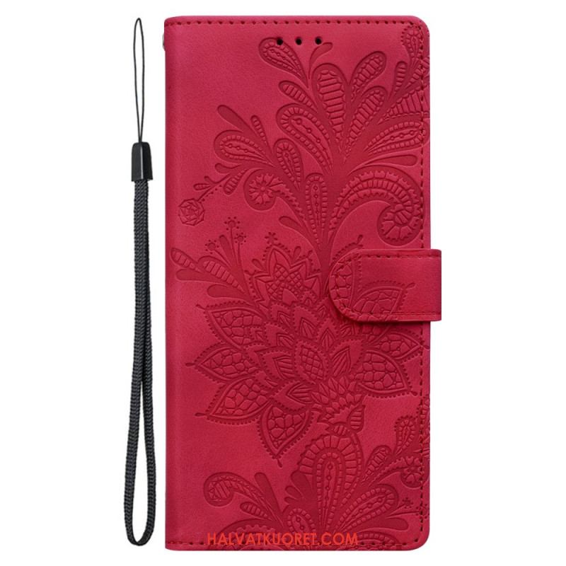 Kotelot Samsung Galaxy S25 5g Kukkakuvioinen Pitsikuvio Suojakuori