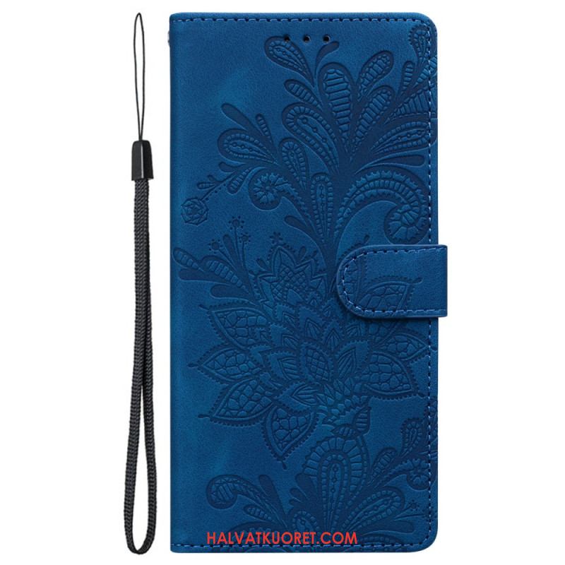 Kotelot Samsung Galaxy S25 5g Kukkakuvioinen Pitsikuvio Suojakuori