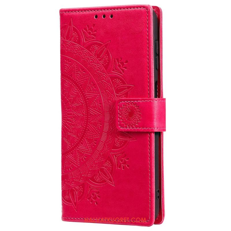 Kotelot Samsung Galaxy S25 5g Mandala-aurinkonauhalompakko