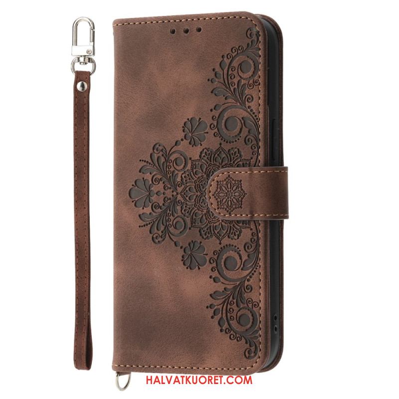 Kotelot Samsung Galaxy S25 5g Pitsikuvioinen Hihna