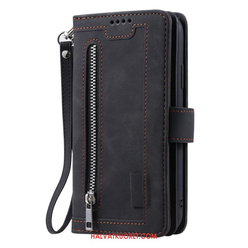 Kotelot Samsung Galaxy S25 5g Puhelinkuoret 9 Kortin Lokeron Lompakko Nauhalla