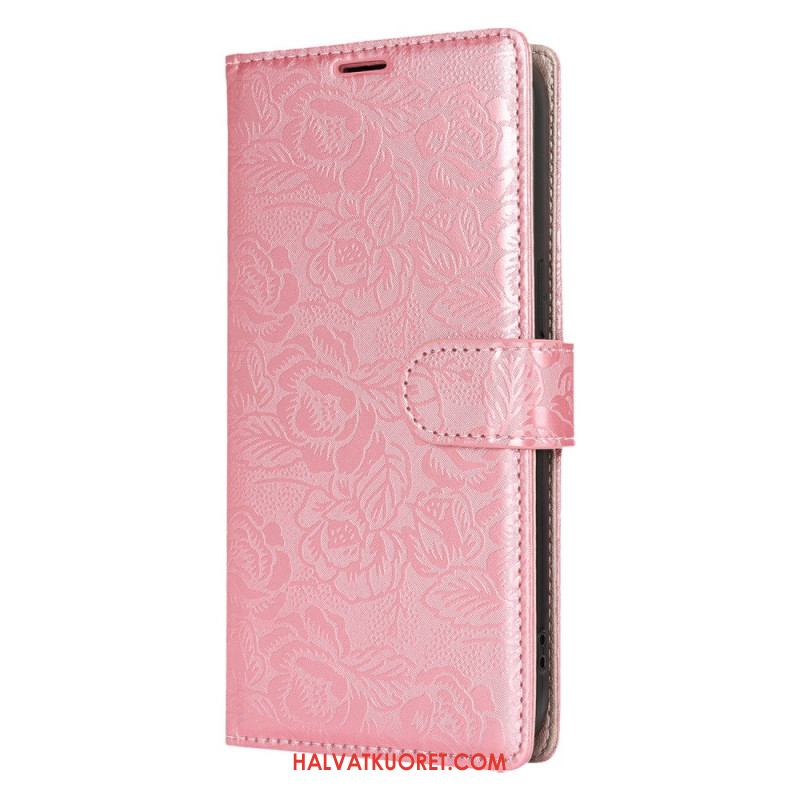 Kotelot Samsung Galaxy S25 5g Puhelinkuoret Kukkakuvioinen Nauha