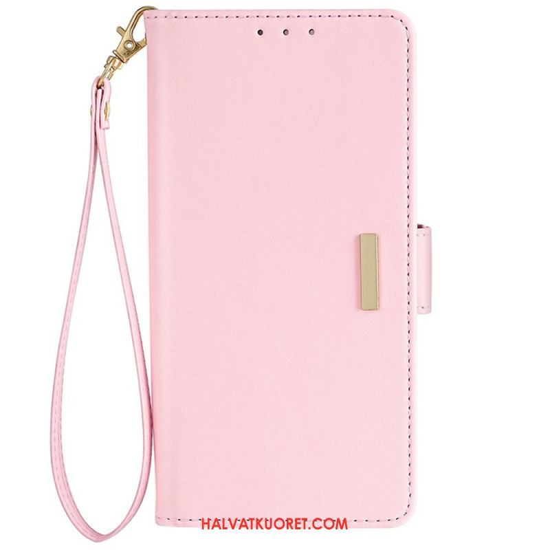 Kotelot Samsung Galaxy S25 5g Puhelinkuoret Metallityylinen Hihnalukko