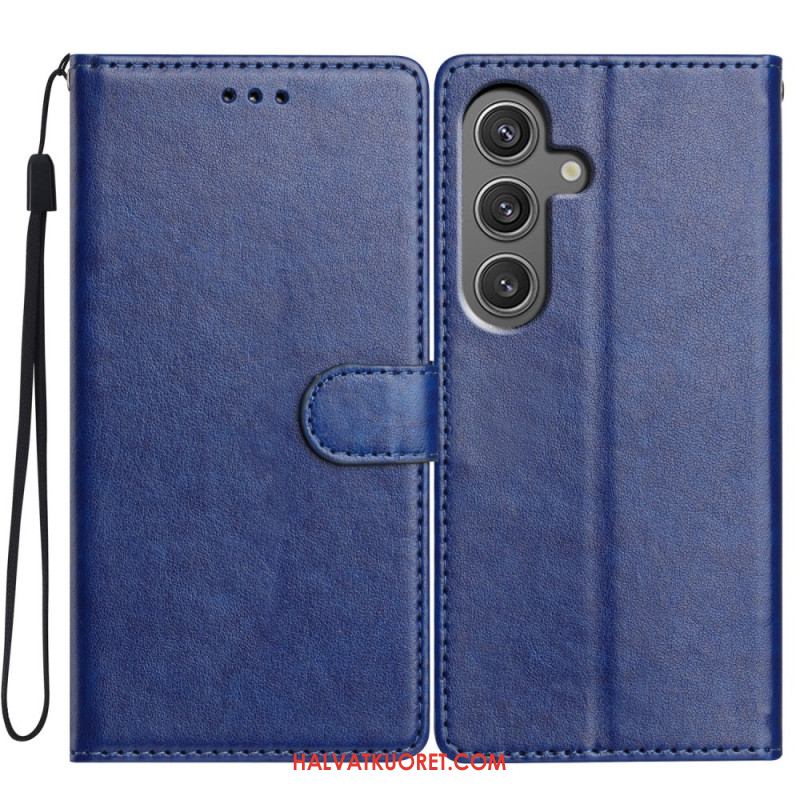 Kotelot Samsung Galaxy S25 5g Puhelinkuoret Yksivärinen Tekonahka