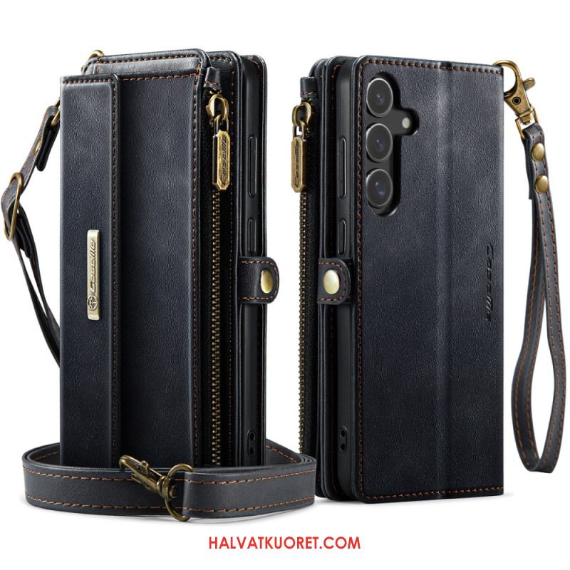 Kotelot Samsung Galaxy S25 5g Täysin Rfid-suojattu Lompakko