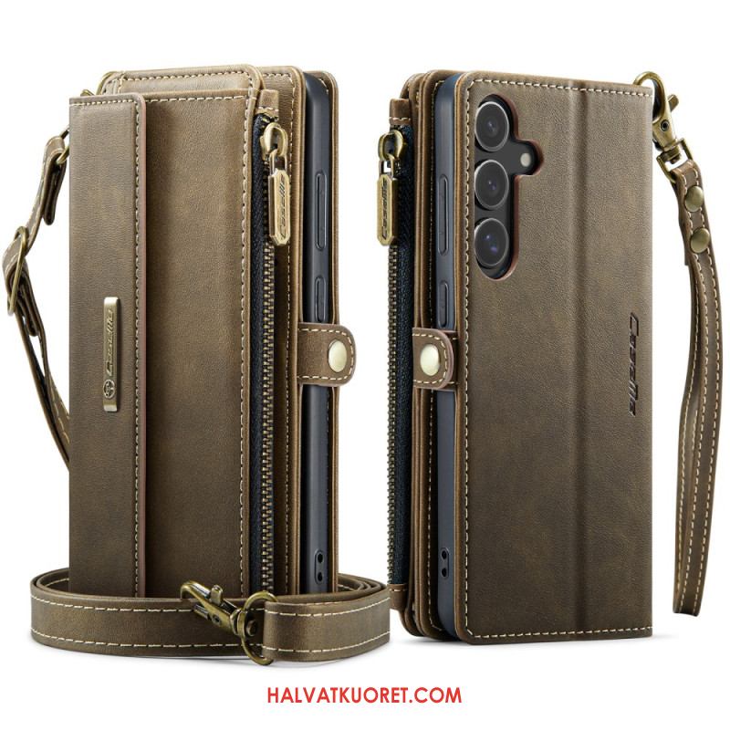 Kotelot Samsung Galaxy S25 5g Täysin Rfid-suojattu Lompakko