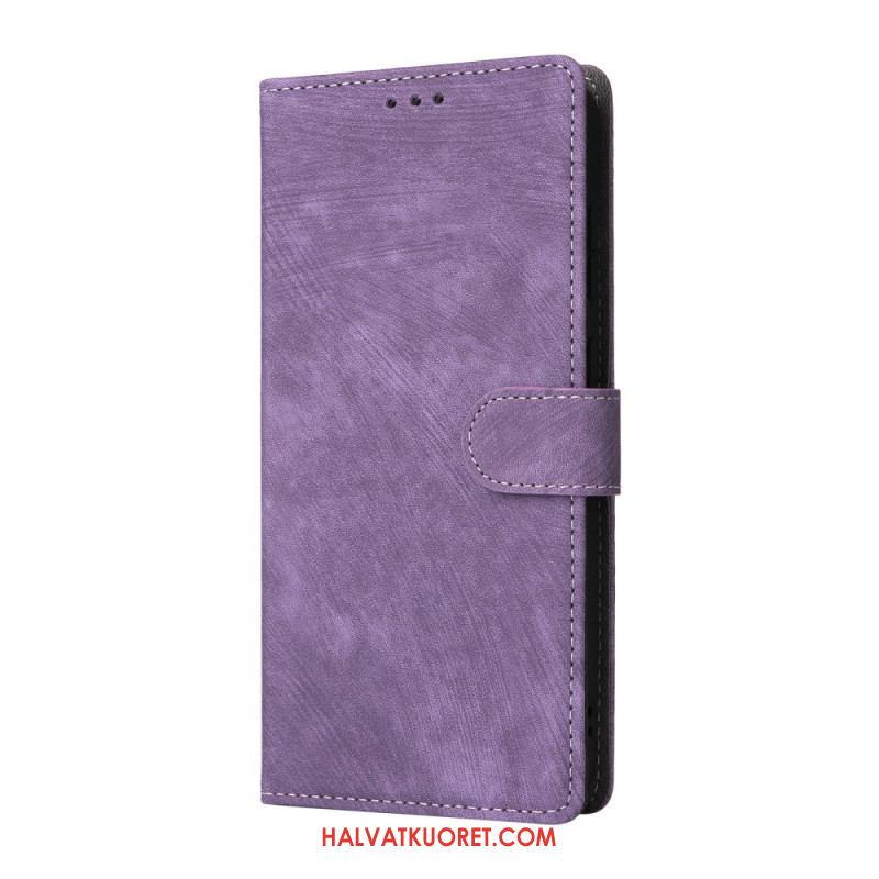 Kotelot Samsung Galaxy S25 Fe Rfid-suojattu Mokkanahkaefekti