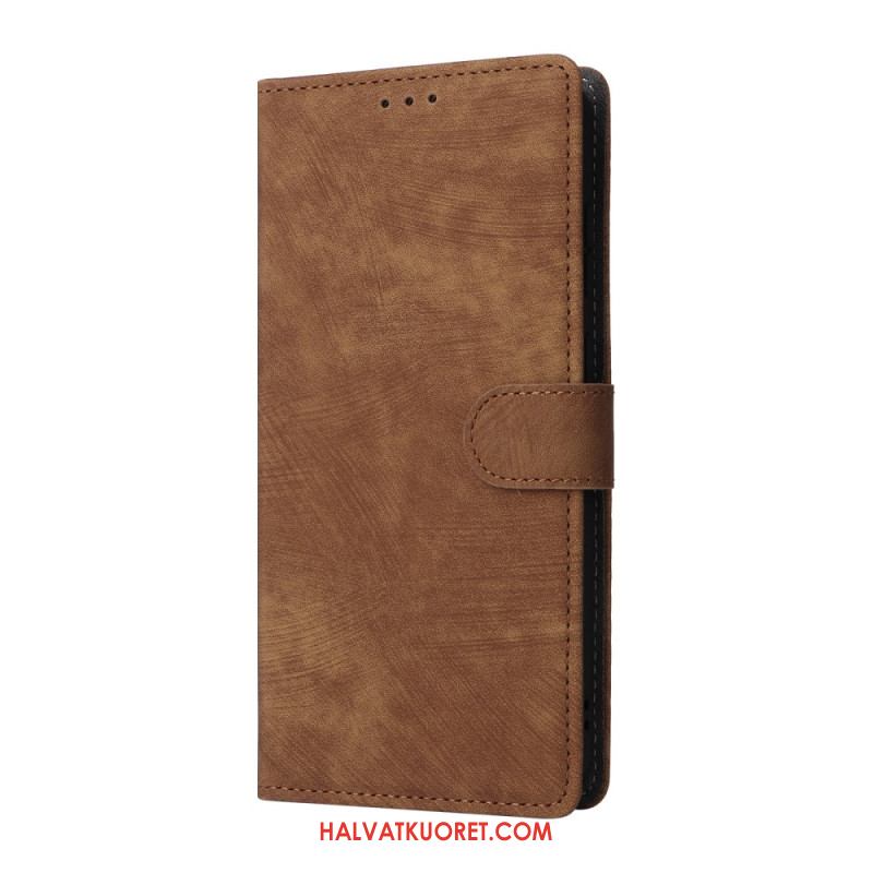 Kotelot Samsung Galaxy S25 Fe Rfid-suojattu Mokkanahkaefekti