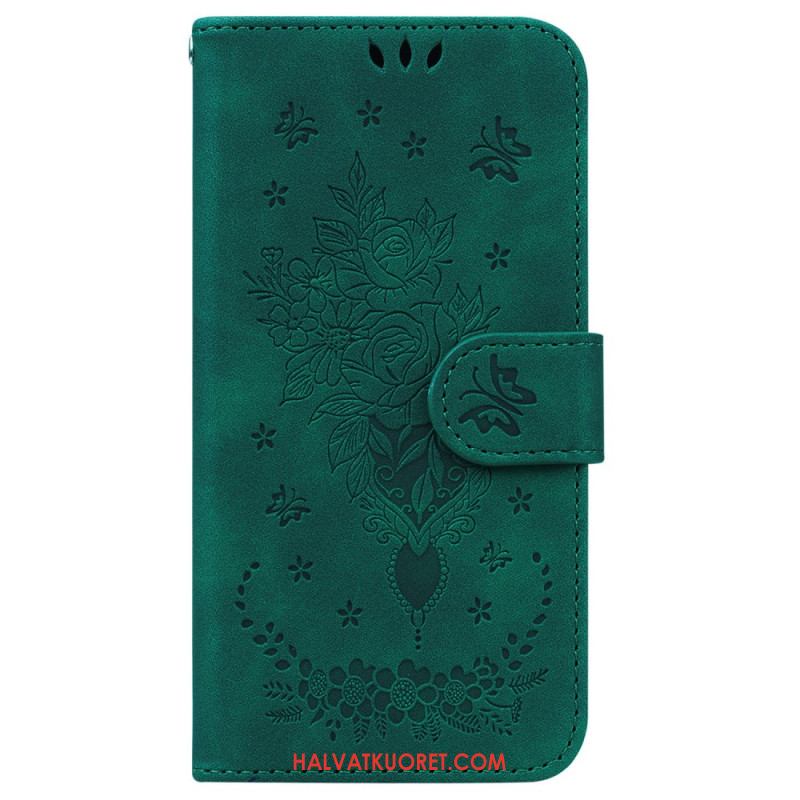 Kotelot Samsung Galaxy S25 Fe Ruusukuvio Suojakuori