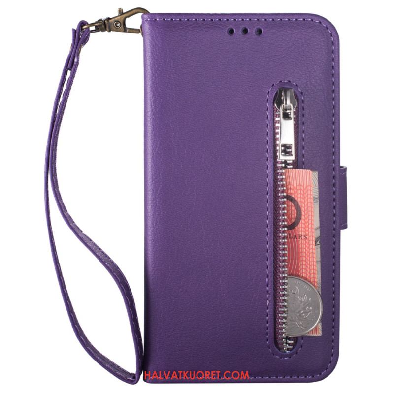 Kotelot Samsung Galaxy S25 Plus 5g Kolikkokukkaro Ja Hihna