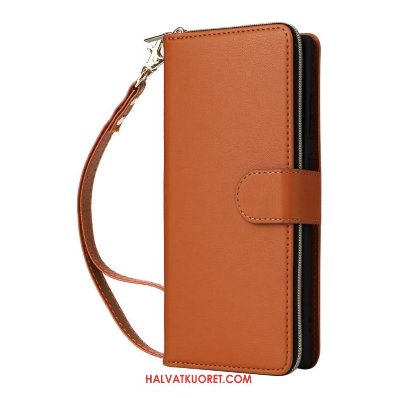 Kotelot Samsung Galaxy S25 Ultra 5g 9 Korttipaikkaa Hihnalla