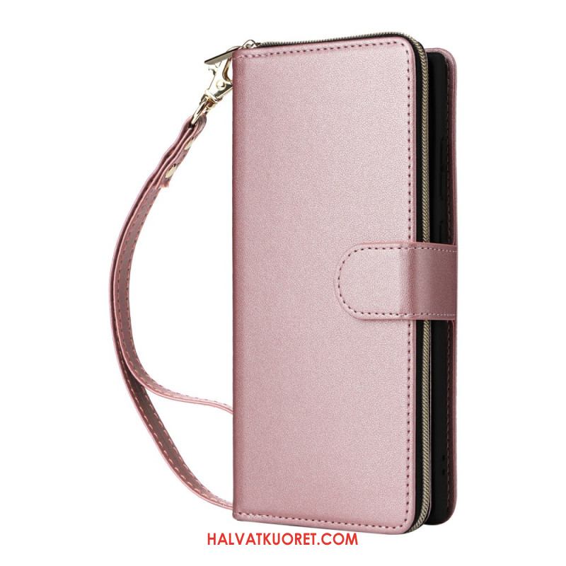 Kotelot Samsung Galaxy S25 Ultra 5g 9 Korttipaikkaa Hihnalla