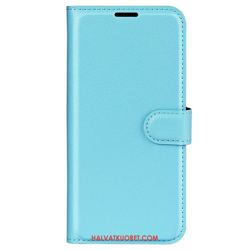 Kotelot Samsung Galaxy S25 Ultra 5g Klassinen Litsikuvioinen Tekonahkalaukku Suojakuori