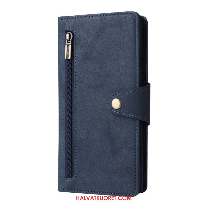 Kotelot Samsung Galaxy S25 Ultra 5g Mokkanahkakuvioinen Lompakko Hihnalla