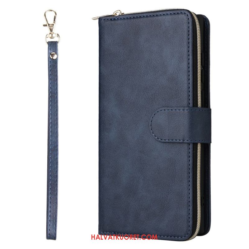 Kotelot Samsung Galaxy S25 Ultra 5g Puhelinkuoret Vetoketjullinen Ja Hihnallinen Tasku