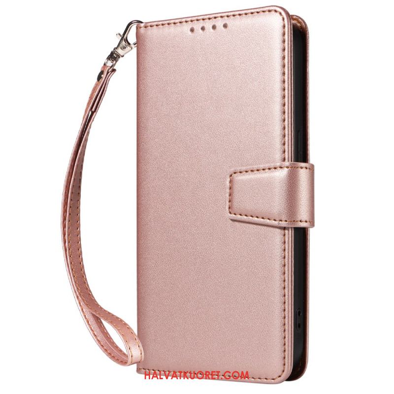 Kotelot Samsung Galaxy S25 Ultra 5g Rfid-nahkalompakko Hihnalla