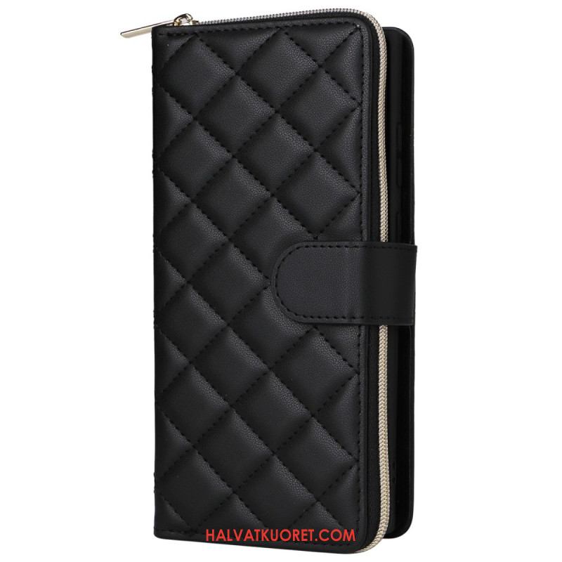 Kotelot Samsung Galaxy S25 Ultra 5g Tikattu Lompakko Hihnalla Ja Olkahihnalla