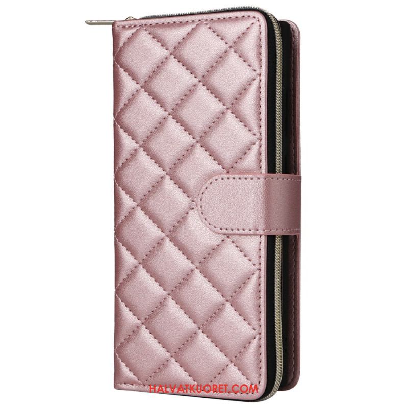 Kotelot Samsung Galaxy S25 Ultra 5g Tikattu Lompakko Hihnalla Ja Olkahihnalla