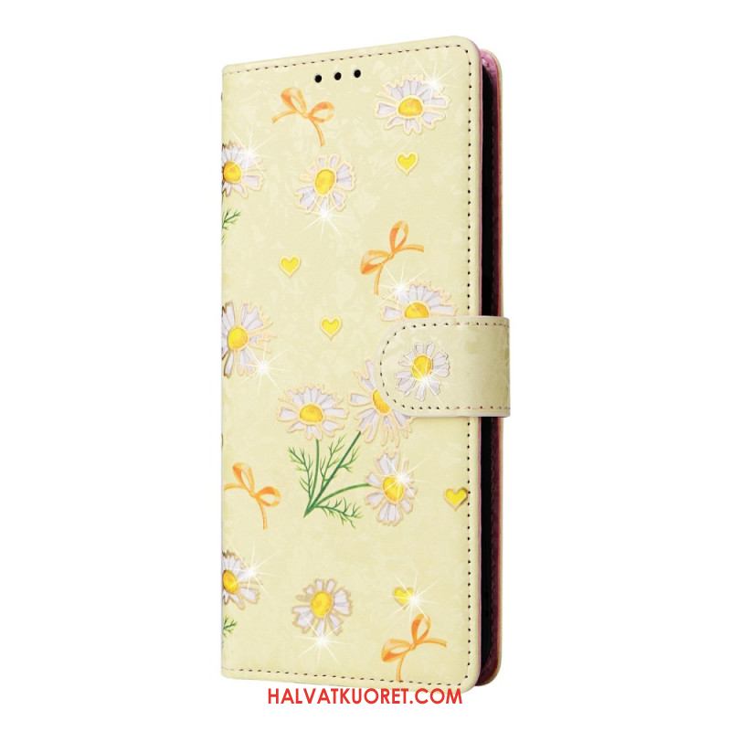 Kotelot Samsung Galaxy S26 Puhelinkuoret Rfid-suojattu Kukkakuvio