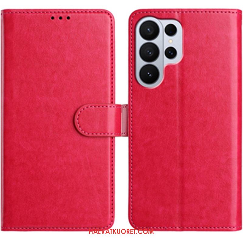 Kotelot Samsung Galaxy S26 Ultra Puhelinkuoret 8 Korttipaikan Tekonahkakuvio