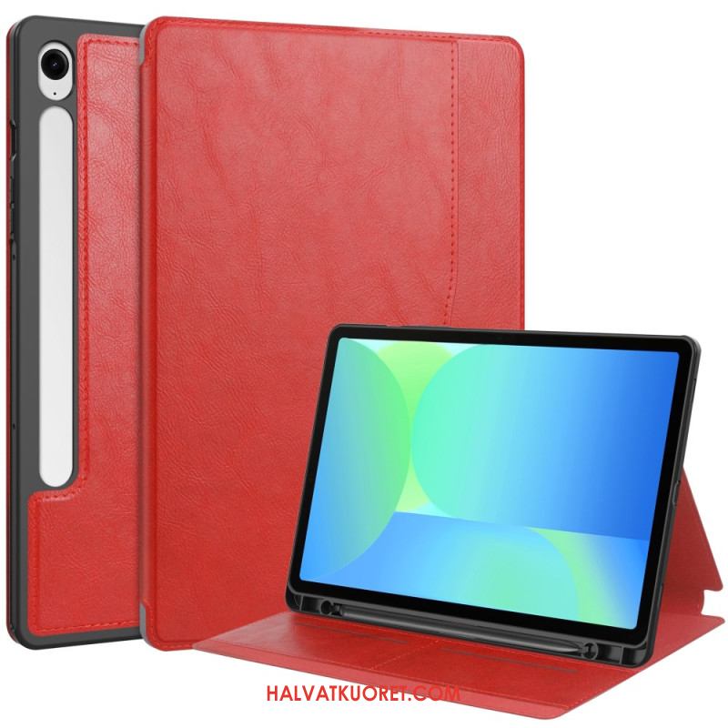 Kotelot Samsung Galaxy Tab S10 Fe Nahkakuvioinen Suojakuori