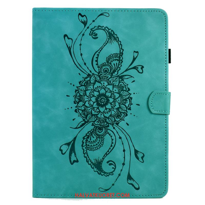 Kotelot Samsung Galaxy Tab S11 Mokkanahkaefekti Mandala Suojakuori