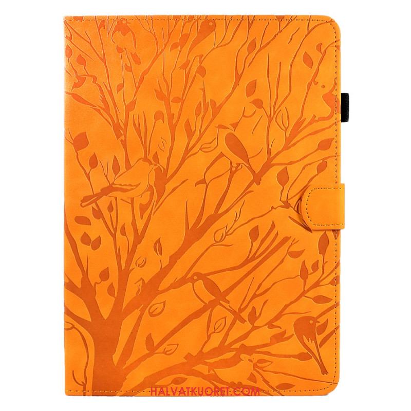 Kotelot Samsung Galaxy Tab S11 Mokkanahkainen Oksakuvio