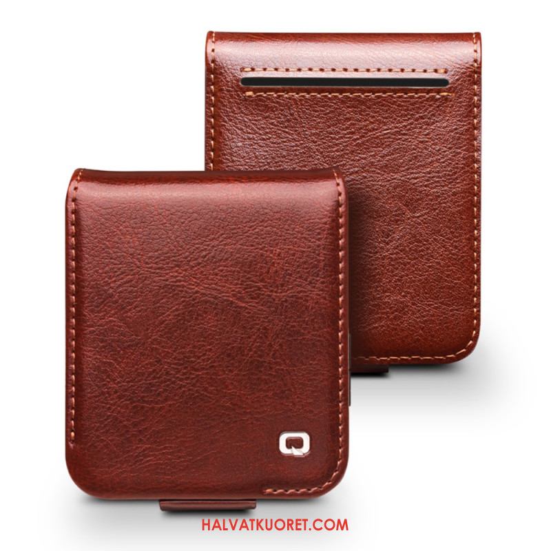 Kotelot Samsung Galaxy Z Flip 7 Fe Aitoa Nahkaa Suojakuori