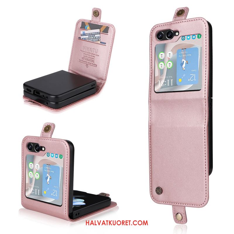 Kotelot Samsung Galaxy Z Flip 7 Fe Korttikotelo Ja Lukko