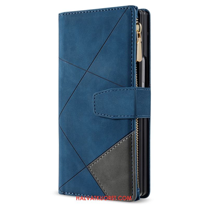 Kotelot Samsung Galaxy Z Fold 7 Puhelinkuoret Kaksivärinen Lompakko