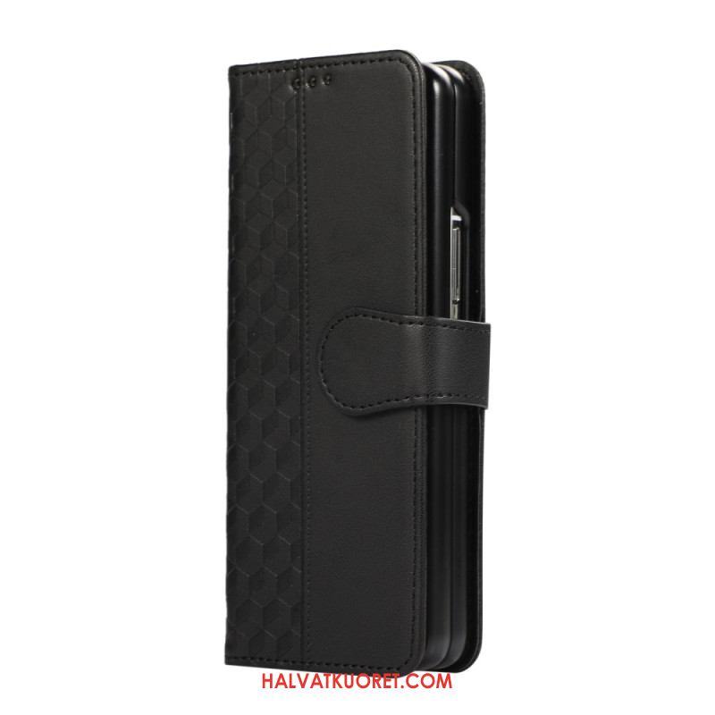 Kotelot Samsung Galaxy Z Fold 7 Puhelinkuoret Kohokuvioitu Hihnalla